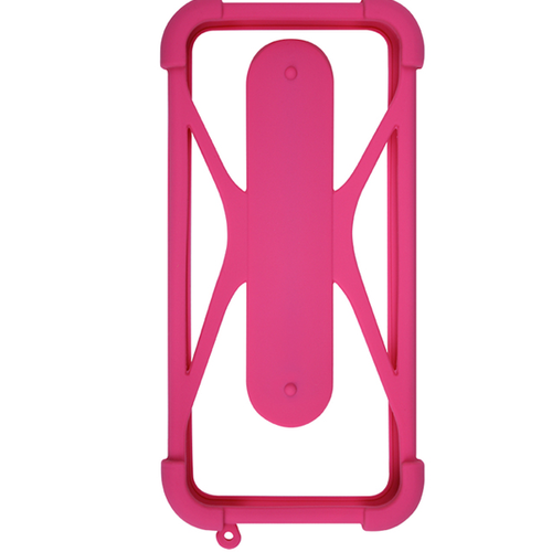 Бампер Olmio силиконовый универсальный 4.5-6.5" #1 Pink фото 