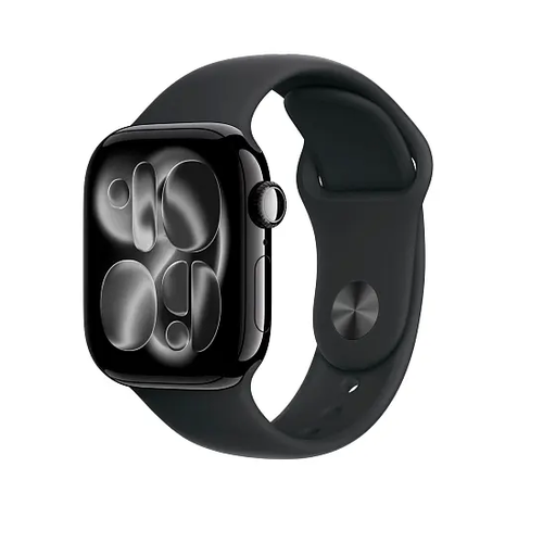 Умные часы Apple Watch Series 11 42mm Aluminum Case with Sport Band Jet Black (M/L) фото 