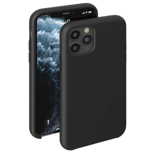 Накладка силиконовая Deppa Liquid Silicone Case Apple iPhone 11 Pro Black фото 