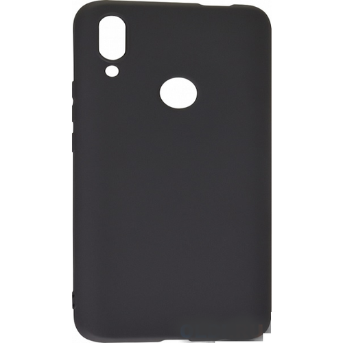 Накладка силиконовая BoraSCO Microfiber Case Huawei P40 Lite E/Honor 9C Black фото 