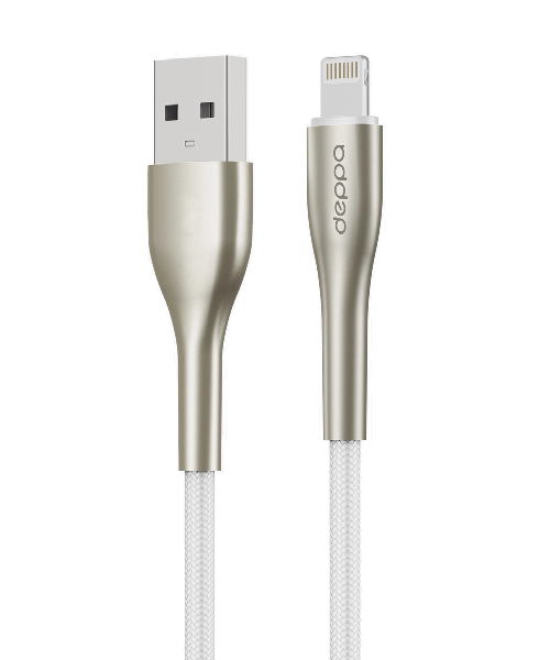 USB кабель Deppa Apollo USB - Lightning 1m White (72606) фото 