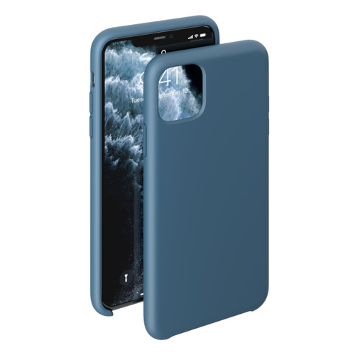 Накладка силиконовая Deppa Liquid Silicone Case Apple iPhone 11 Pro Blue фото 